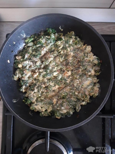 Рецепт: Полезный завтрак - со свежей крапивой! Рецепт: Полезный завтрак - со свежей крапивой!