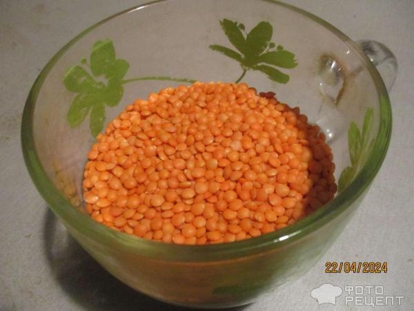 Рецепт: Постный сыр - из красной чечевицы Рецепт: Постный сыр - из красной чечевицы