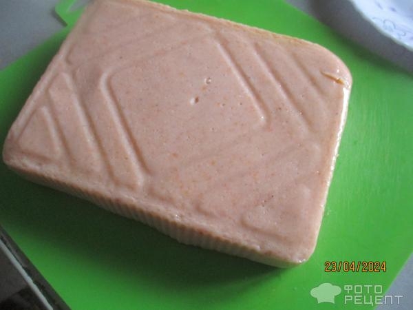 Рецепт: Постный сыр - из красной чечевицы Рецепт: Постный сыр - из красной чечевицы