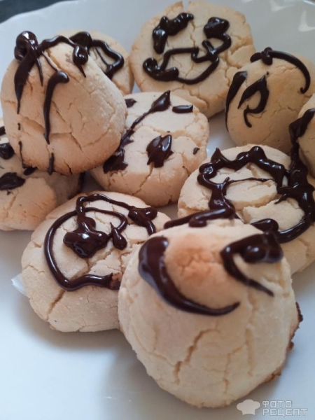 Рецепт: ПП печенье - Печенье без глютена "Кокосовое"- быстрое, вкусное, ароматное