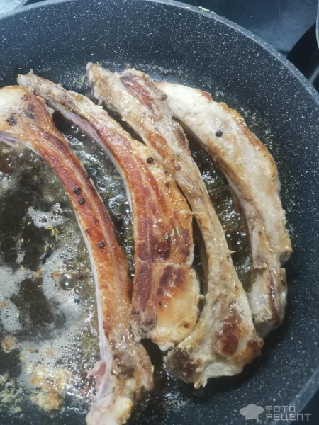 Рецепт: Ребра свиные - В духовке Рецепт: Ребра свиные - В духовке