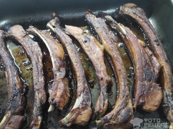 Рецепт: Ребра свиные - В духовке Рецепт: Ребра свиные - В духовке