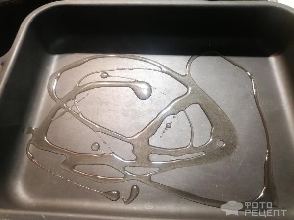 Рецепт: Ребрышки в духовке с картофелем - , луком и морковью Рецепт: Ребрышки в духовке с картофелем - , луком и морковью