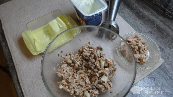 Рецепт: Риет из горбуши - Легко и вкусно. Рецепт: Риет из горбуши - Легко и вкусно.