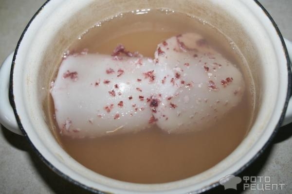 Рецепт: Рис c курицей на испанский манер - с овощами и морепродуктами Рецепт: Рис c курицей на испанский манер - с овощами и морепродуктами