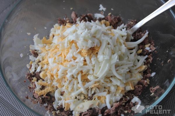 Рецепт: Ролл из лаваша - с тунцом Рецепт: Ролл из лаваша - с тунцом