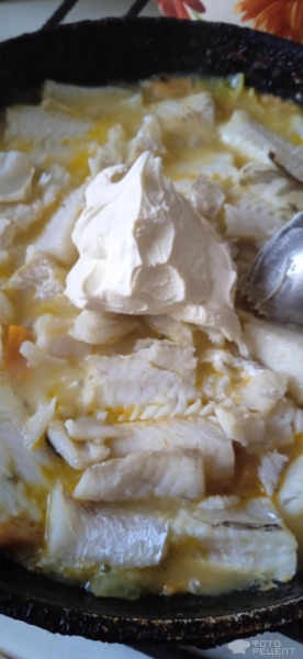 Рецепт: Рыба под маринадом - В сливочном соусе Рецепт: Рыба под маринадом - В сливочном соусе