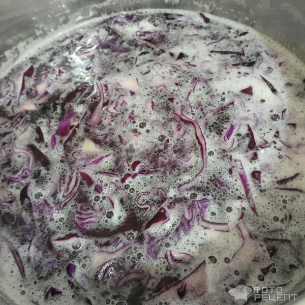 Рецепт: Рыбные томатные щи из красной капусты - С сардиной в томате и стручковой фасолью, очень быстрые рыбные щи. Рецепт: Рыбные томатные щи из красной капусты - С сардиной в томате и стручковой фасолью, очень быстрые рыбные щи.