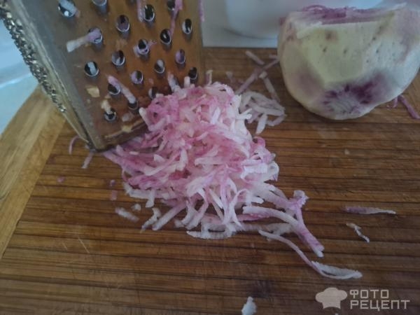 Рецепт: Салат из арбузной редьки - Готовлю с любовью.