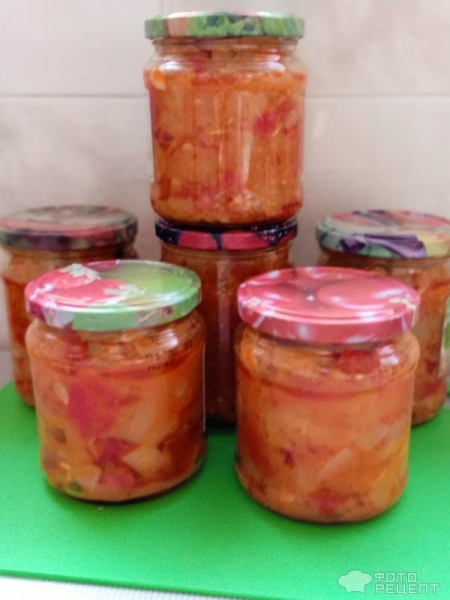 Рецепт: Салат из кабачков на зиму "Анкл Бенс" - Бюджетный по цене, готовится быстро, съедается в первую очередь Рецепт: Салат из кабачков на зиму "Анкл Бенс" - Бюджетный по цене, готовится быстро, съедается в первую очередь