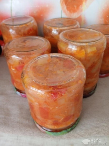 Рецепт: Салат из кабачков на зиму "Анкл Бенс" - Бюджетный по цене, готовится быстро, съедается в первую очередь Рецепт: Салат из кабачков на зиму "Анкл Бенс" - Бюджетный по цене, готовится быстро, съедается в первую очередь