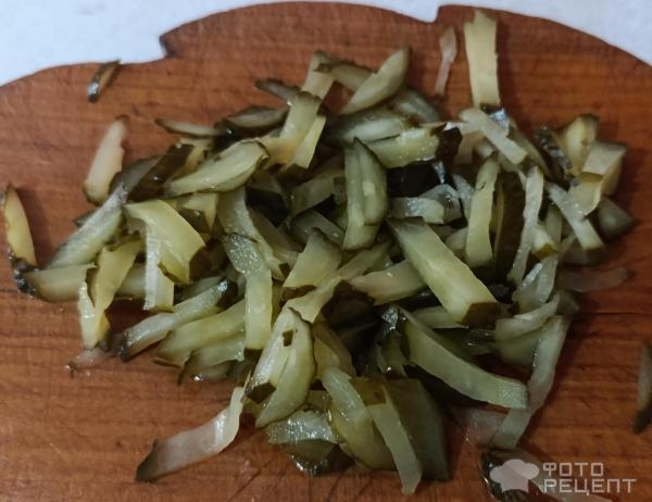 Рецепт: Салат из куриной печени и овощей - Нежнейший салатик, печень тает во рту!