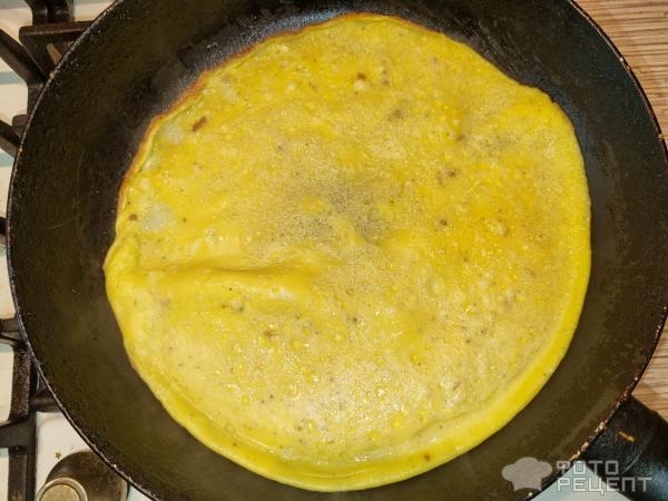 Рецепт: Салат из морской капусты "Японский" - С мясом и омлетом. Рецепт: Салат из морской капусты "Японский" - С мясом и омлетом.