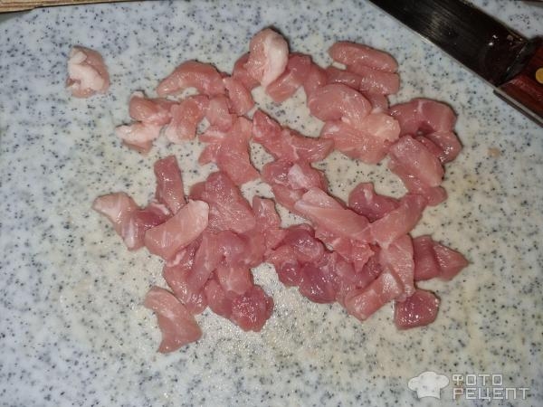 Рецепт: Салат из морской капусты "Японский" - С мясом и омлетом. Рецепт: Салат из морской капусты "Японский" - С мясом и омлетом.