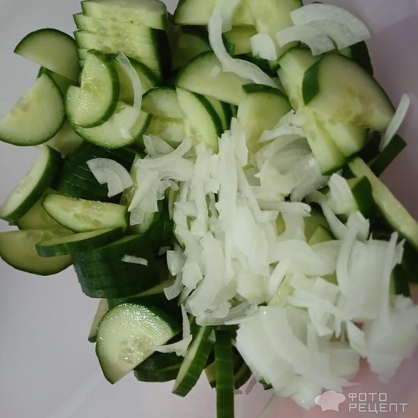 Рецепт: Салат из огурцов - Когда простое блюдо - самое любимое и самое вкусное на свете!:) Рецепт: Салат из огурцов - Когда простое блюдо - самое любимое и самое вкусное на свете!:)