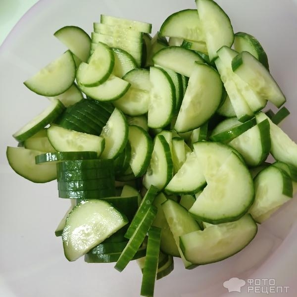 Рецепт: Салат из огурцов - Когда простое блюдо - самое любимое и самое вкусное на свете!:) Рецепт: Салат из огурцов - Когда простое блюдо - самое любимое и самое вкусное на свете!:)