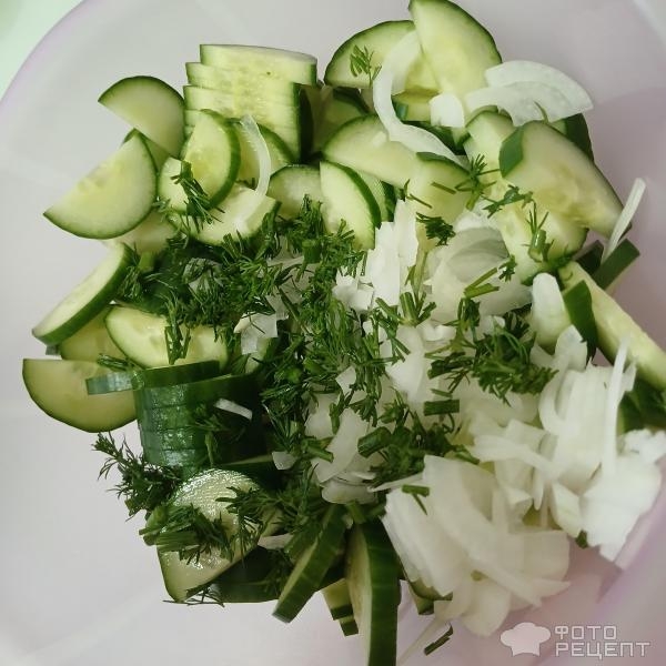 Рецепт: Салат из огурцов - Когда простое блюдо - самое любимое и самое вкусное на свете!:) Рецепт: Салат из огурцов - Когда простое блюдо - самое любимое и самое вкусное на свете!:)