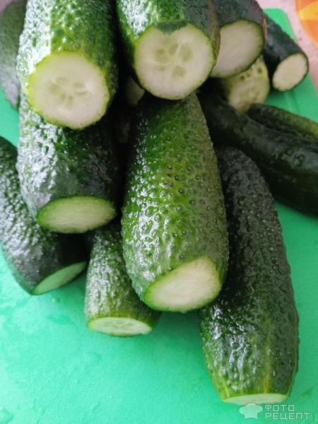 Рецепт: Салат из огурцов на зиму - Только огурцы и семена горчицы: но как же это быстро и вкусно! Рецепт: Салат из огурцов на зиму - Только огурцы и семена горчицы: но как же это быстро и вкусно!