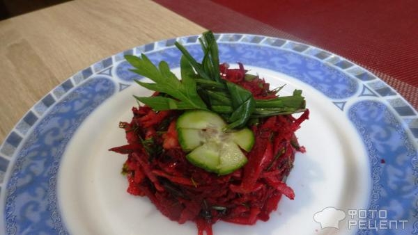 Рецепт: Салат из сырой свеклы и моркови - Простой , вкусный салат . Рецепт: Салат из сырой свеклы и моркови - Простой , вкусный салат .