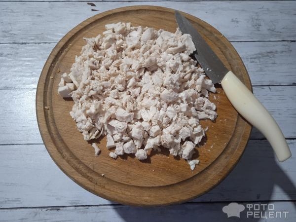 Рецепт: Салат "Королева Змей" - с курицей и грибами Рецепт: Салат "Королева Змей" - с курицей и грибами