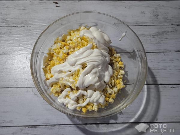 Рецепт: Салат "Королева Змей" - с курицей и грибами Рецепт: Салат "Королева Змей" - с курицей и грибами