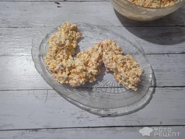 Рецепт: Салат "Королева Змей" - с курицей и грибами Рецепт: Салат "Королева Змей" - с курицей и грибами