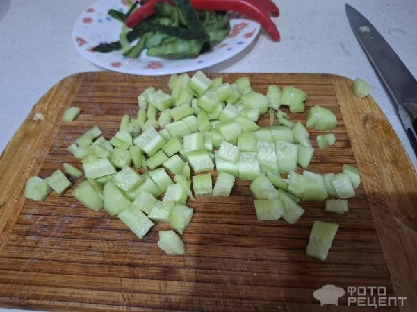 Рецепт: Салат "Крабовая фантазия" - В моем исполнении. Рецепт: Салат "Крабовая фантазия" - В моем исполнении.