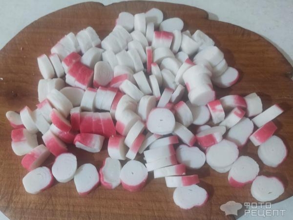 Рецепт: Салат "Красное море" - Салат из 3-х ингредиентов