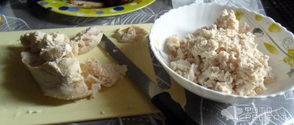 Рецепт: Салат "Малахитовый браслет" - Слоёный Рецепт: Салат "Малахитовый браслет" - Слоёный