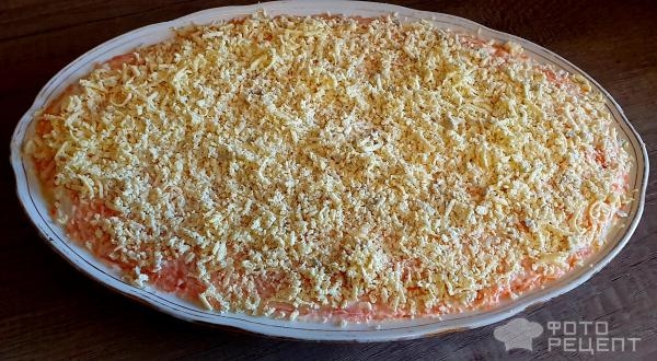 Рецепт: Салат "Мимоза" классический - С консервированным тунцом Рецепт: Салат "Мимоза" классический - С консервированным тунцом