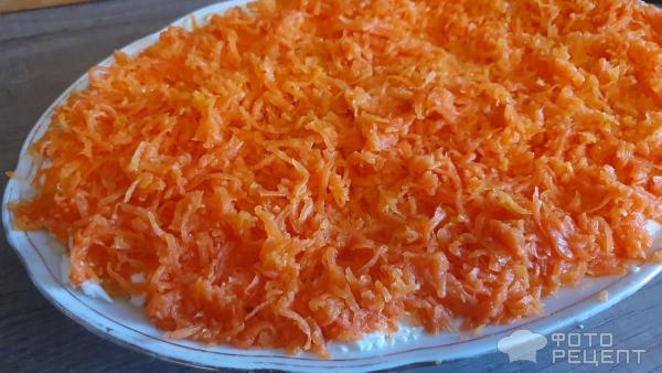 Рецепт: Салат "Мимоза" классический - С консервированным тунцом Рецепт: Салат "Мимоза" классический - С консервированным тунцом