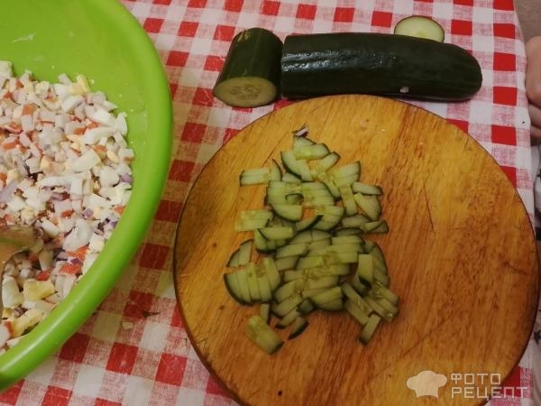 Рецепт: Салат "Море" - По-домашнему