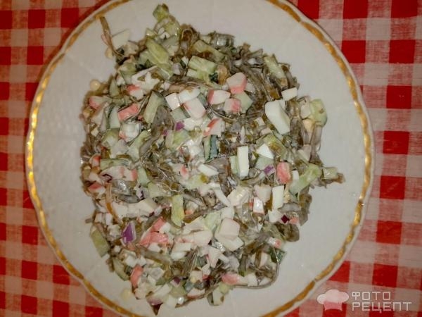 Рецепт: Салат "Море" - По-домашнему