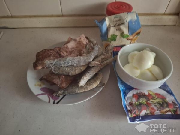 Рецепт: Салат Морской с креветками - Готовлю с любовью.