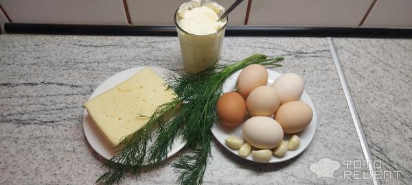 Рецепт: Салат "Пикантный" - с чесноком .