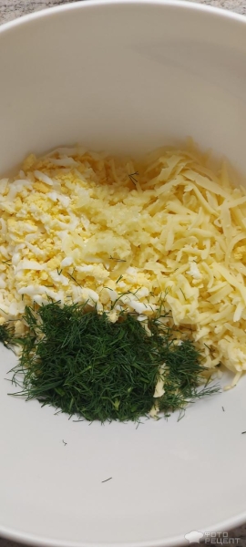 Рецепт: Салат "Пикантный" - с чесноком .