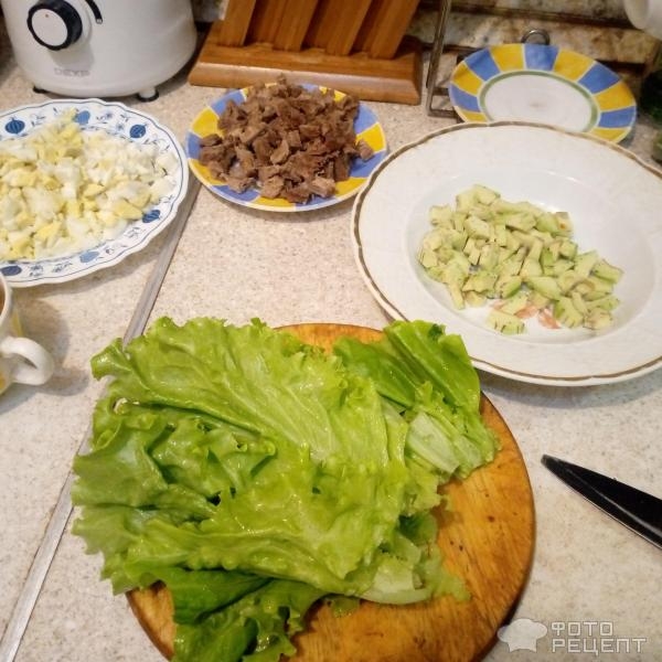 Рецепт: Салат "Принц" - По-домашнему Рецепт: Салат "Принц" - По-домашнему