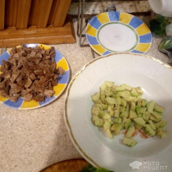 Рецепт: Салат "Принц" - По-домашнему Рецепт: Салат "Принц" - По-домашнему