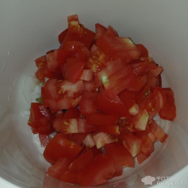 Рецепт: Салат с хрустящими баклажанами - Хрустящие баклажаны, обжаренные в крахмале. Салат по мотивам китайской кухни.