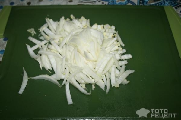 Рецепт: Салат с китайской капустой - с пикантной заправкой