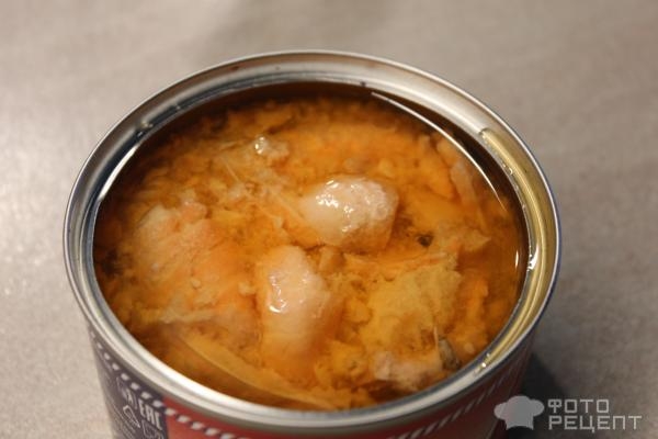 Рецепт: Салат с консервированной форелью - с огурцом и картофелем Рецепт: Салат с консервированной форелью - с огурцом и картофелем