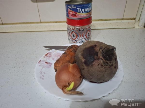 Рецепт: Салат с консервированным тунцом - Готовлю с любовью. Рецепт: Салат с консервированным тунцом - Готовлю с любовью.