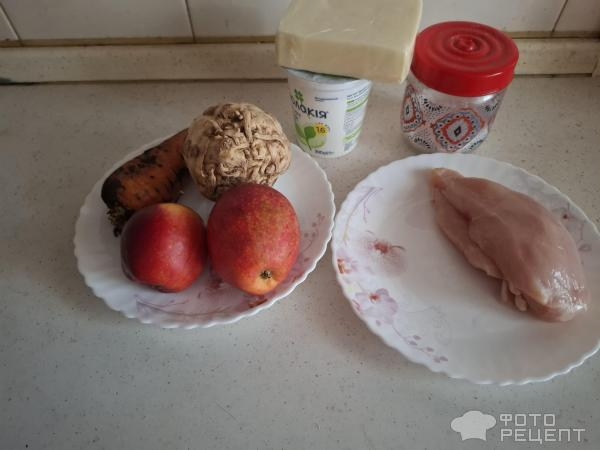 Рецепт: Салат с корнем сельдерея - Готовлю с любовью