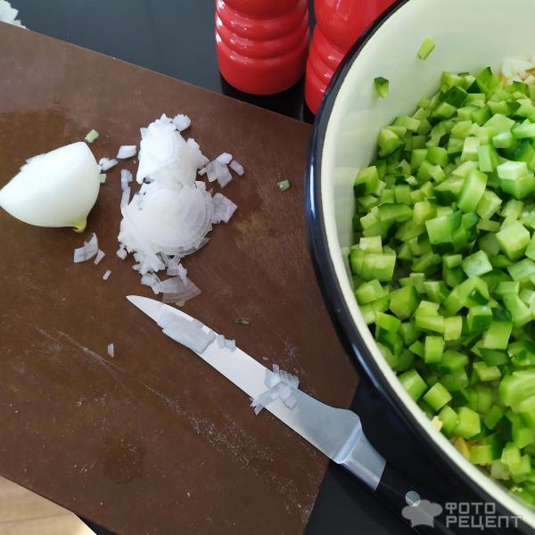 Рецепт: Салат с крабовыми палочками - Салат, вкусно, несложно, по домашнему