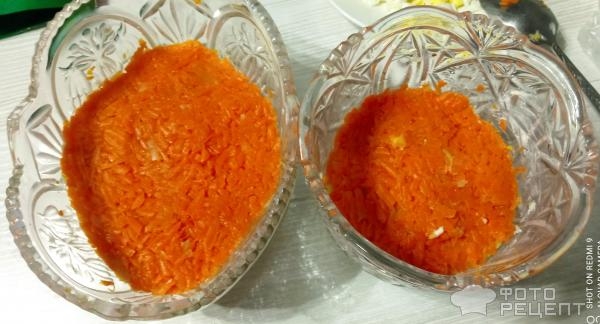 Рецепт: Салат с куриной грудкой и шампиньонами - под "шубой"