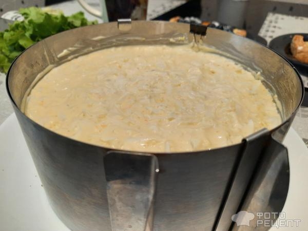 Рецепт: Салат с куриной печенью - C майонезом. Рецепт: Салат с куриной печенью - C майонезом.