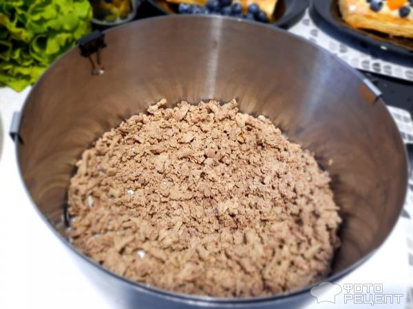 Рецепт: Салат с куриной печенью - C майонезом. Рецепт: Салат с куриной печенью - C майонезом.