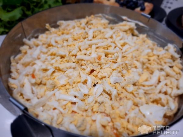 Рецепт: Салат с куриной печенью - C майонезом. Рецепт: Салат с куриной печенью - C майонезом.