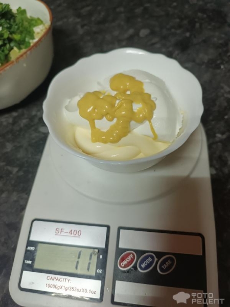 Рецепт: Салат с щавелем, картошкой, яйцами, зеленым луком и горчицей - Заправленный майонезом, сметаной и горчицей Рецепт: Салат с щавелем, картошкой, яйцами, зеленым луком и горчицей - Заправленный майонезом, сметаной и горчицей