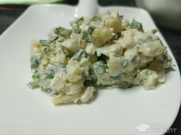 Рецепт: Салат с щавелем, картошкой, яйцами, зеленым луком и горчицей - Заправленный майонезом, сметаной и горчицей Рецепт: Салат с щавелем, картошкой, яйцами, зеленым луком и горчицей - Заправленный майонезом, сметаной и горчицей